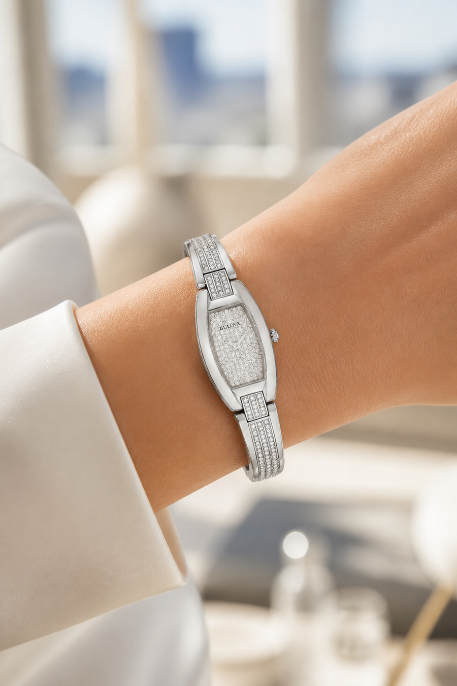 Bulova Crystal Rectangle 96L235 Women's - view 1