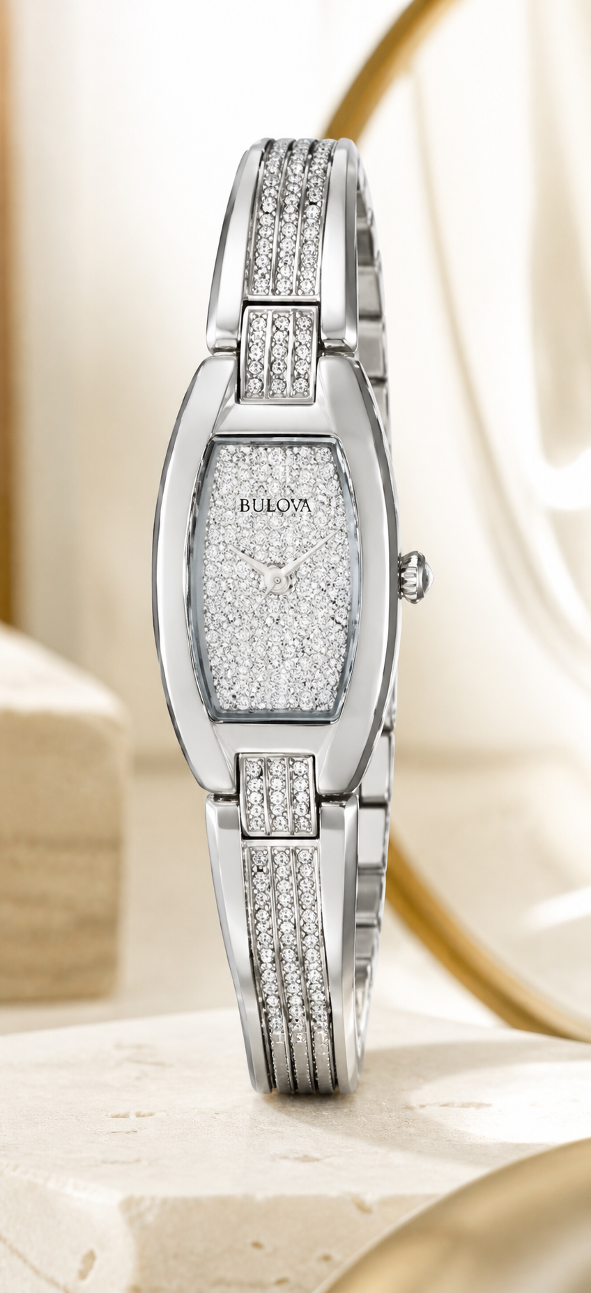 Bulova Crystal Rectangle 96L235 Women's - view 2