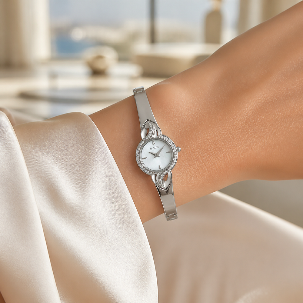 Bulova Crystal 96X111 Women's Watch