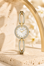 Bulova Crystal Gold Open Loop 98L225 Women's - view 2