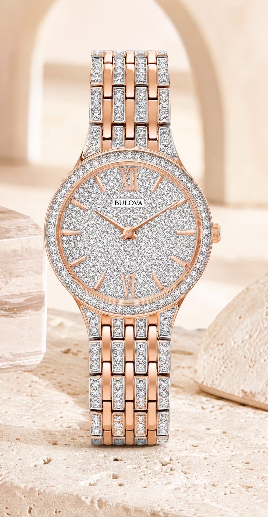 Bulova Phantom Rose Gold 98L235 Women's - view 2