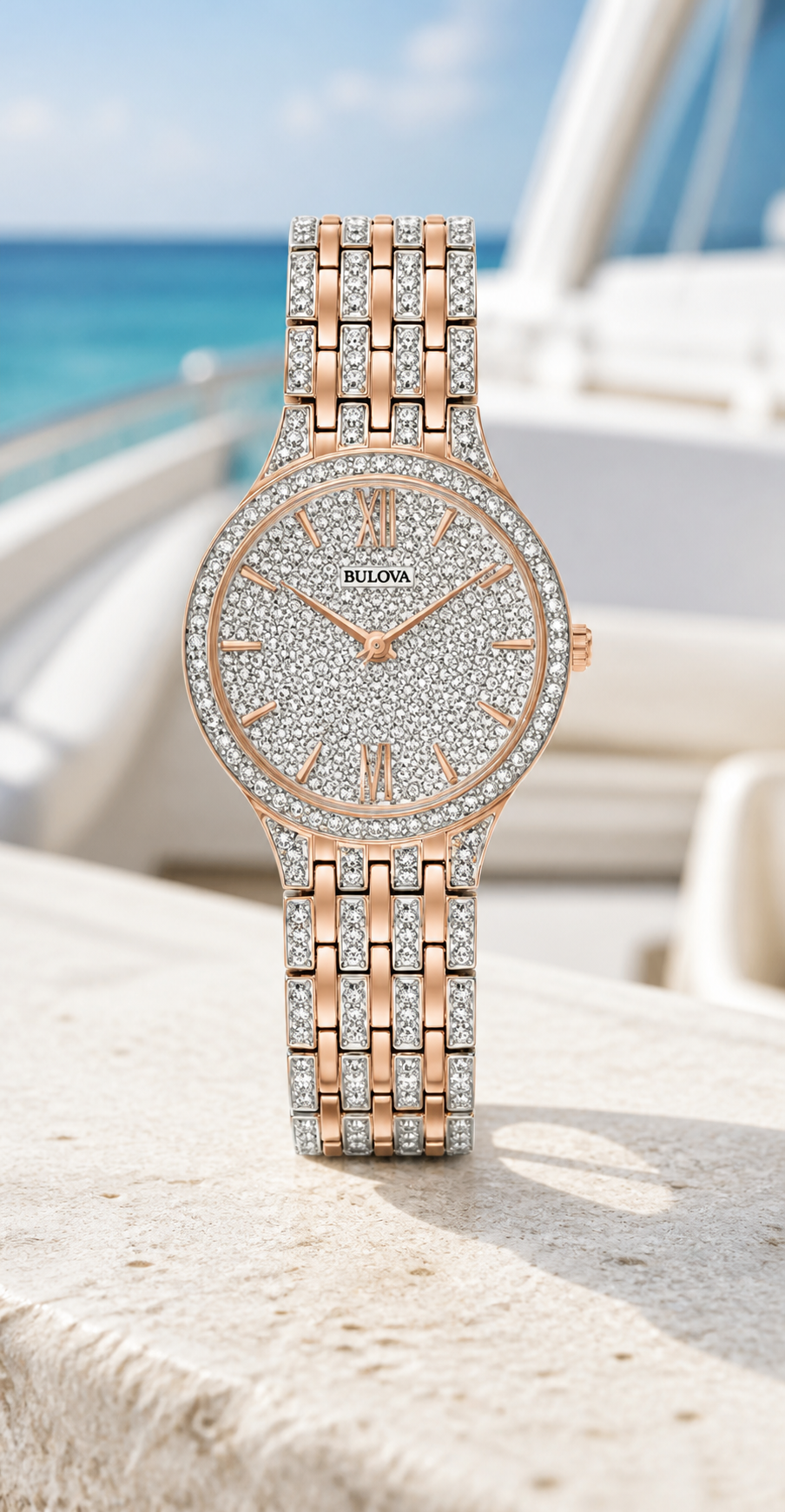 Bulova Phantom Rose Gold 98L235 Women's - view 4