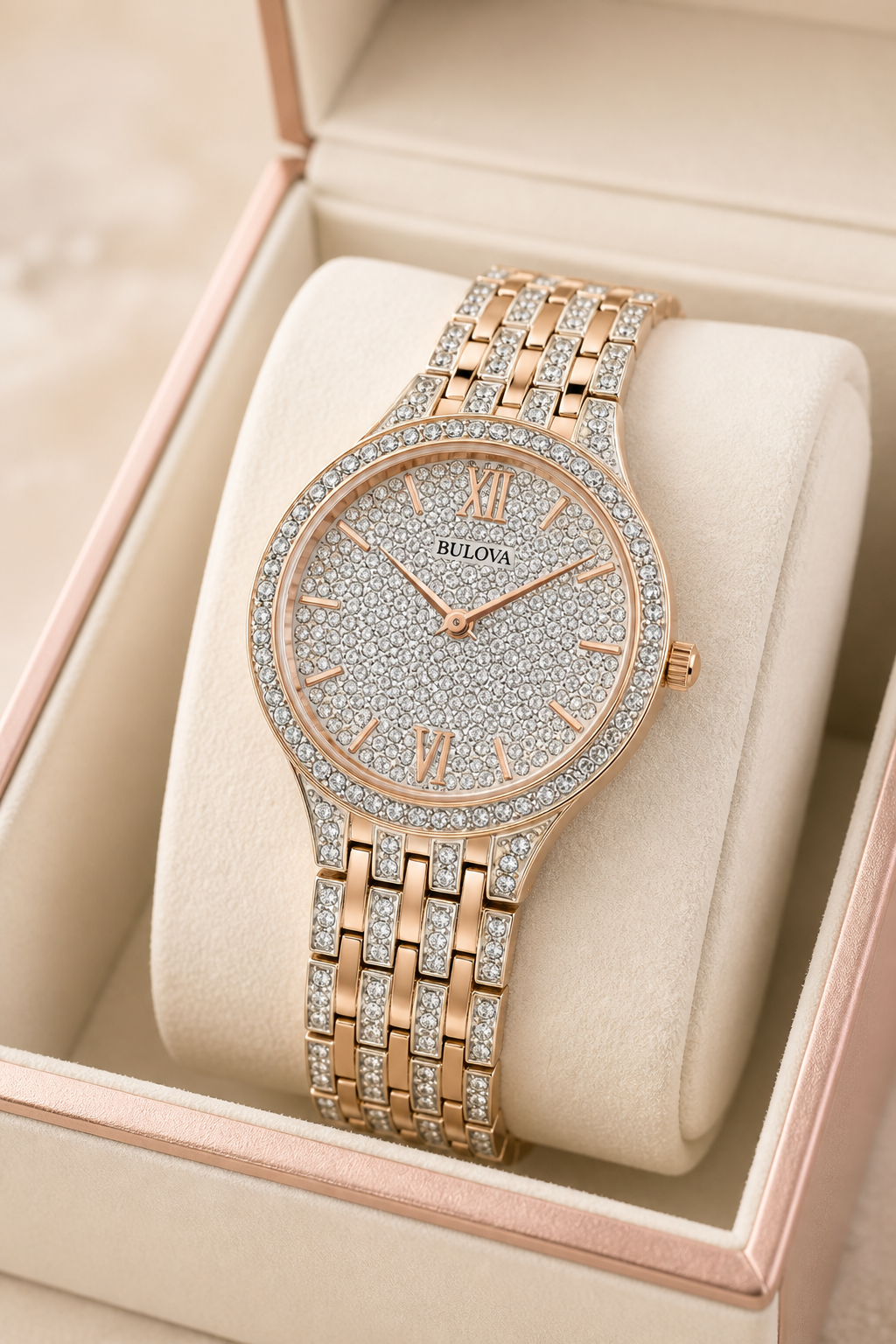 Bulova Phantom Rose Gold 98L235 Women's - view 5