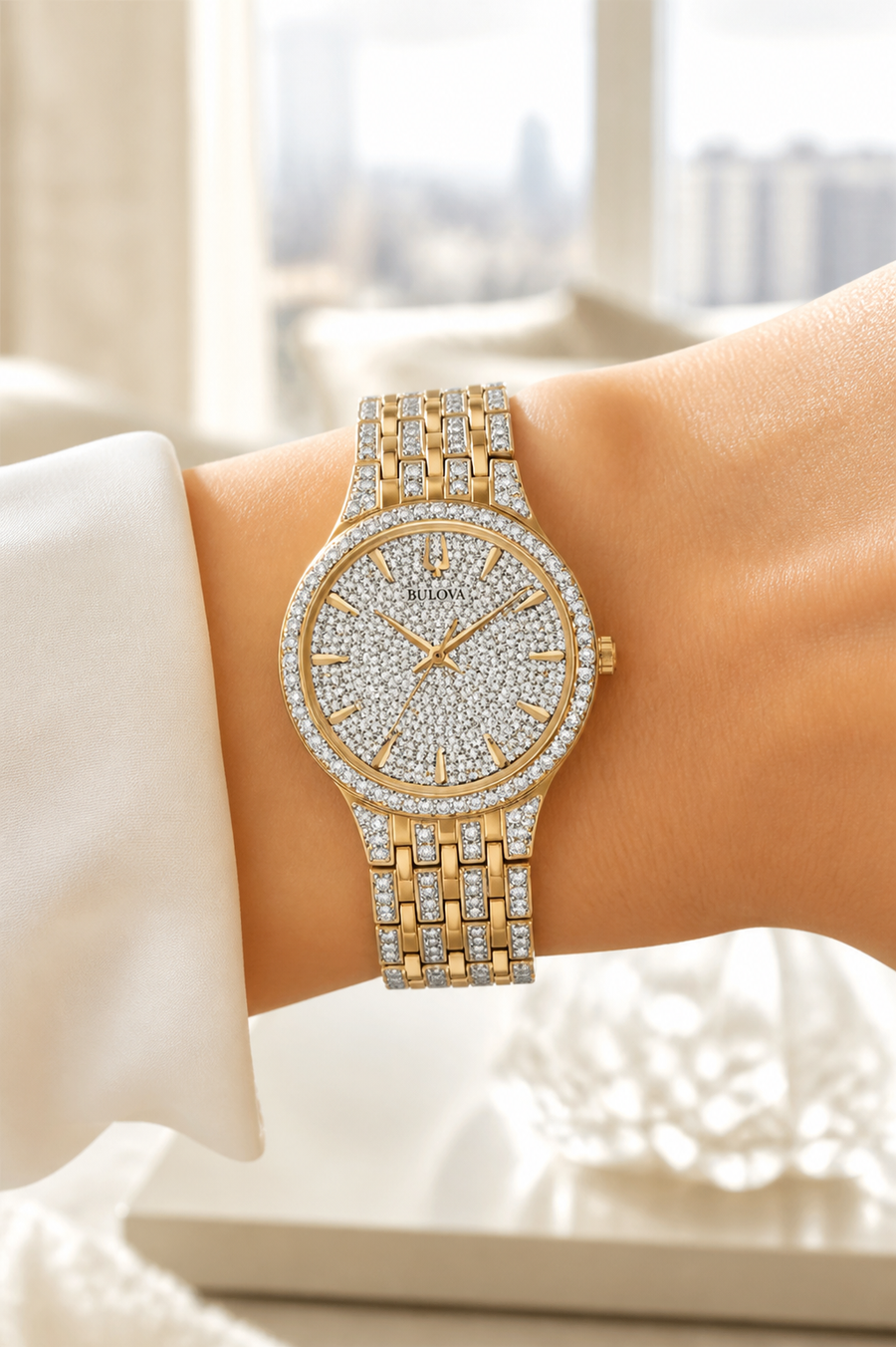Bulova Phantom Yellow Gold 98L263 Women's - view 1