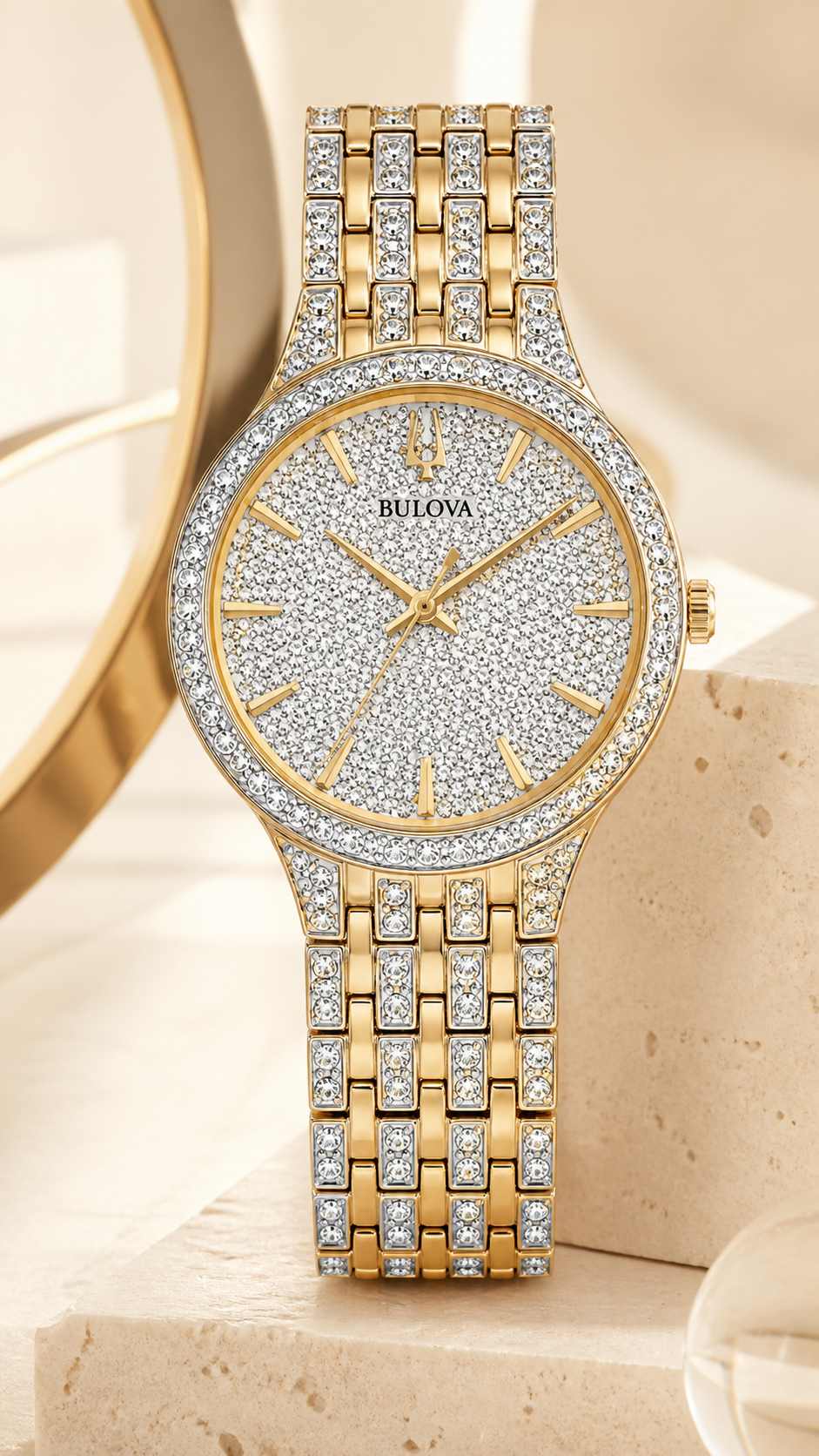 Bulova Phantom Yellow Gold 98L263 Women's - view 2