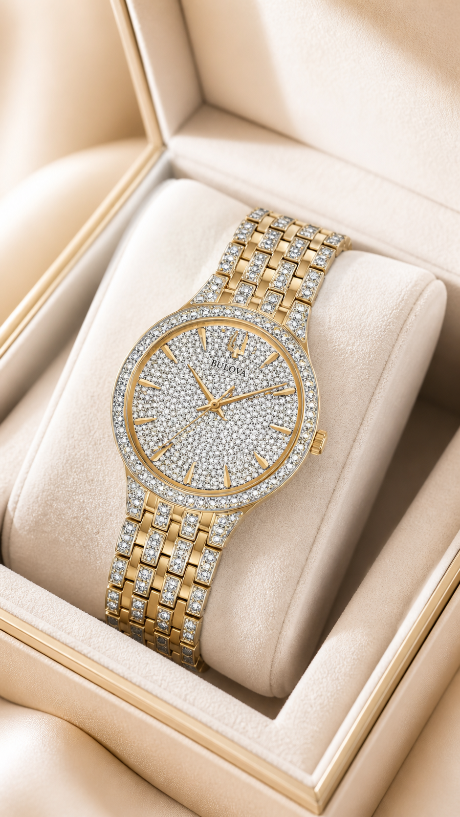Bulova Phantom Yellow Gold 98L263 Women's - view 5