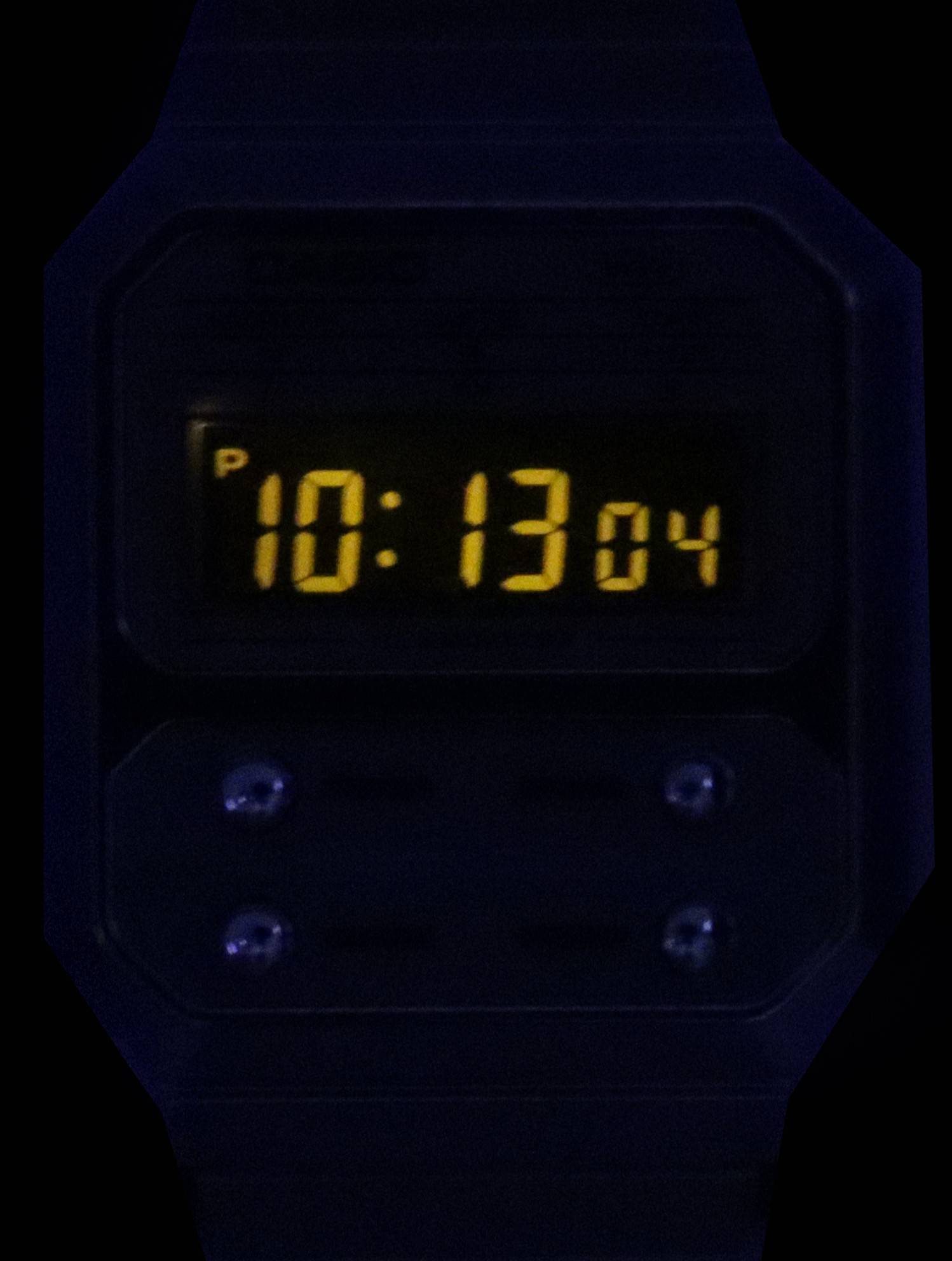 Casio Vintage Digital Stainless Steel Quartz A100WE-7B A100WE-7B Unisex Watch