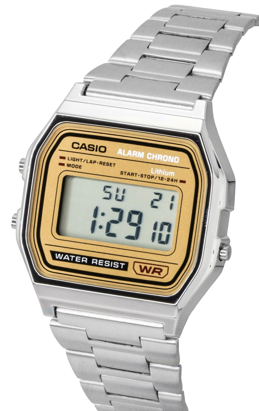 Casio Vintage Digital Stainless Steel Quartz A158WEA-9 Unisex Watch
