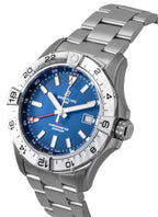 Breitling Avenger GMT Stainless Steel Blue Dial Automatic Diver's A32320101C1A1 300M Men's Watch