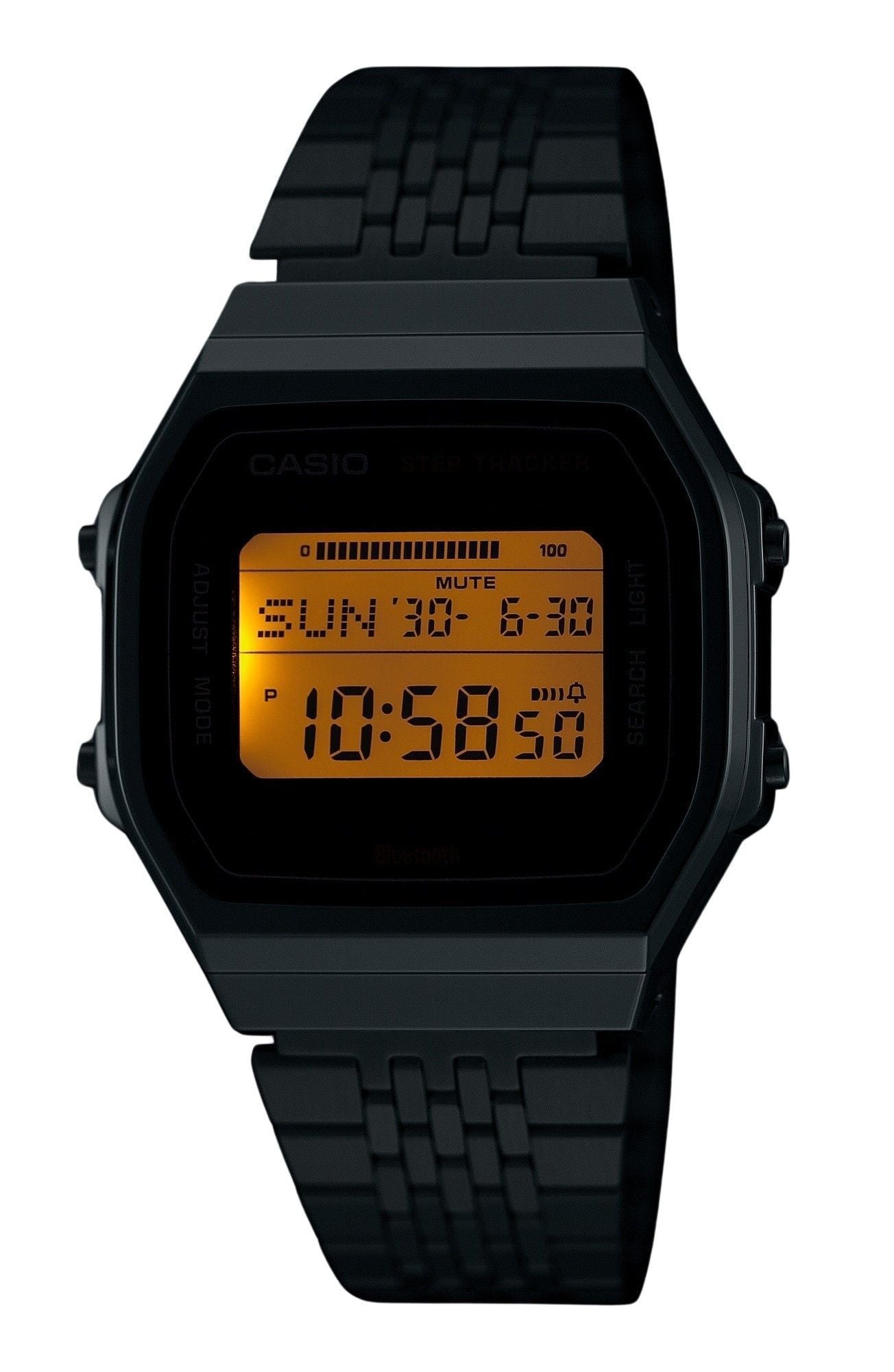 Casio Vintage Digital Smartphone Link Stainless Steel Quartz ABL-100WE-1A Unisex Watch