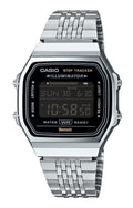 Casio Vintage Digital Smartphone Link Stainless Steel Quartz ABL-100WE-1B Unisex Watch