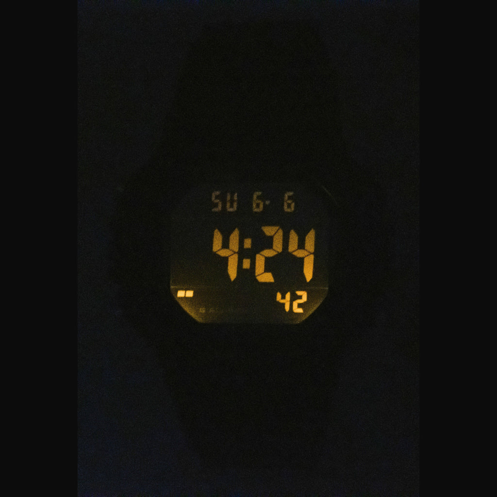 Casio Digital Extra Long Strap Quartz AE-1600HX-1BV 100M Unisex Watch