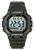 Casio Digital Extra Long Resin Strap Quartz AE-1600HX-3AV 100M Unisex Watch