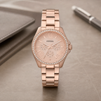 Fossil AM4483 women's watch - executive desk view