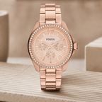 Fossil AM4483 women's watch - macro view