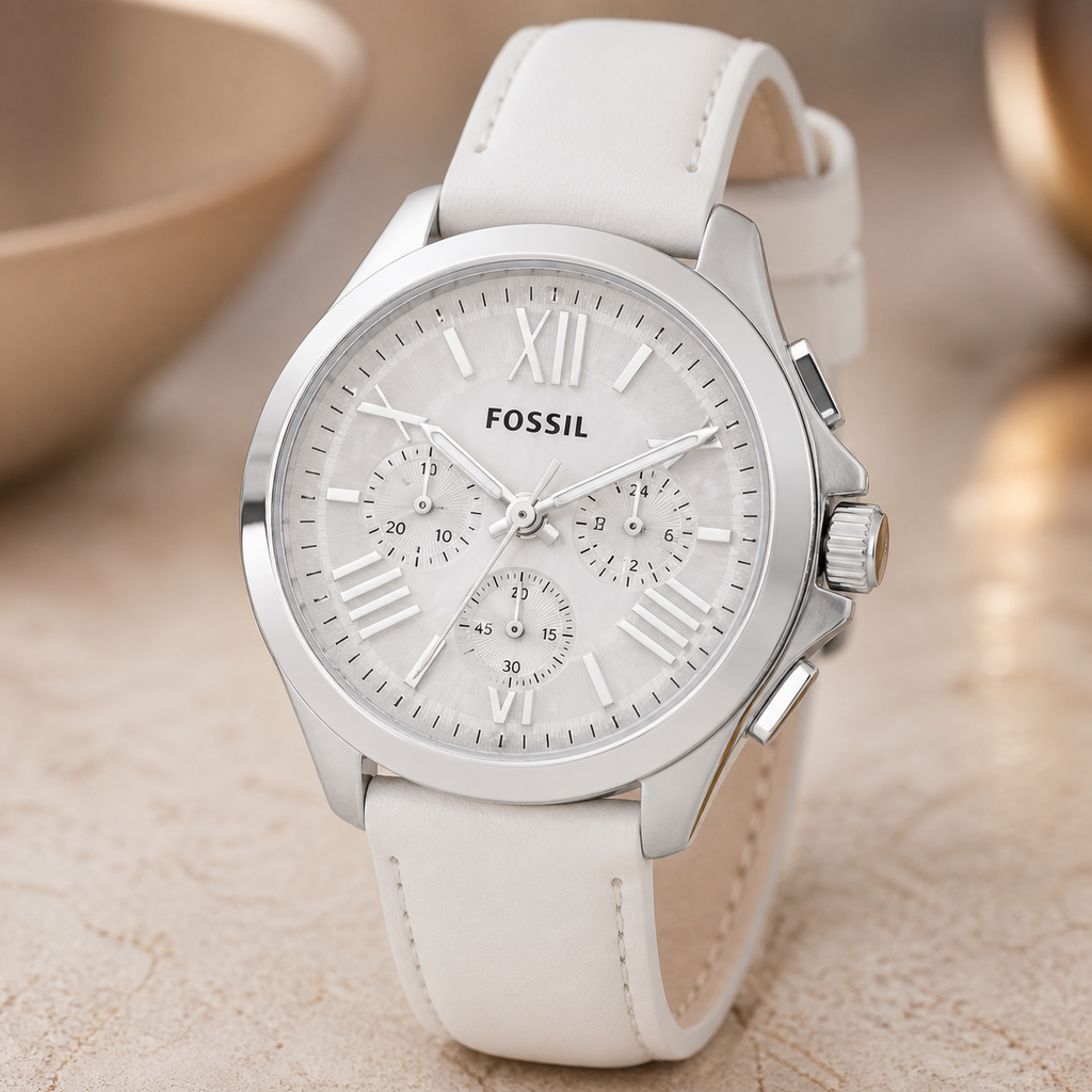 Fossil AM4484 women's watch - macro view