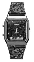 Casio Vintage Liberty Analog Digital Black Dial Quartz AQ-230EBLT-1A Unisex Watch
