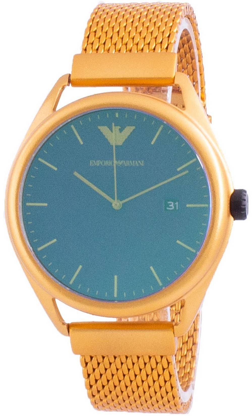 Emporio Armani Matteo paarse wijzerplaat quartz AR11327 herenhorloge