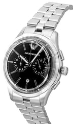 Emporio Armani Chronograph Stainless Steel Black Dial Quartz AR11691 Men's Watch