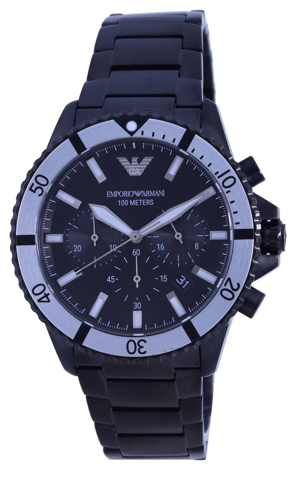Emporio Armani duiker chronograaf quartz AR80050 100M herenhorloge