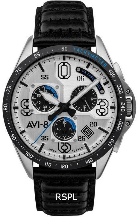 AVI-8 P-51 Mustang Command Pilot Blakeslee Chronograph Quarz AV-4077-01 Herrenuhr