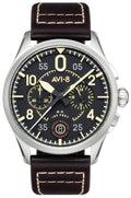 AVI-8 Spitfire Lock Midnight Oak Chronograph Quartz AV-4089-01 Men's Watch