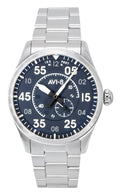 AVI-8 Spitfire Type 300 Stainless Steel Sky Gauge Blue Dial Automatic AV-4147-11 Men's Watch