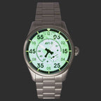 AVI-8 Spitfire Type 300 Pilot Panel Stainless Steel Cream Dial Automatic AV-4147-33 Men's Watch