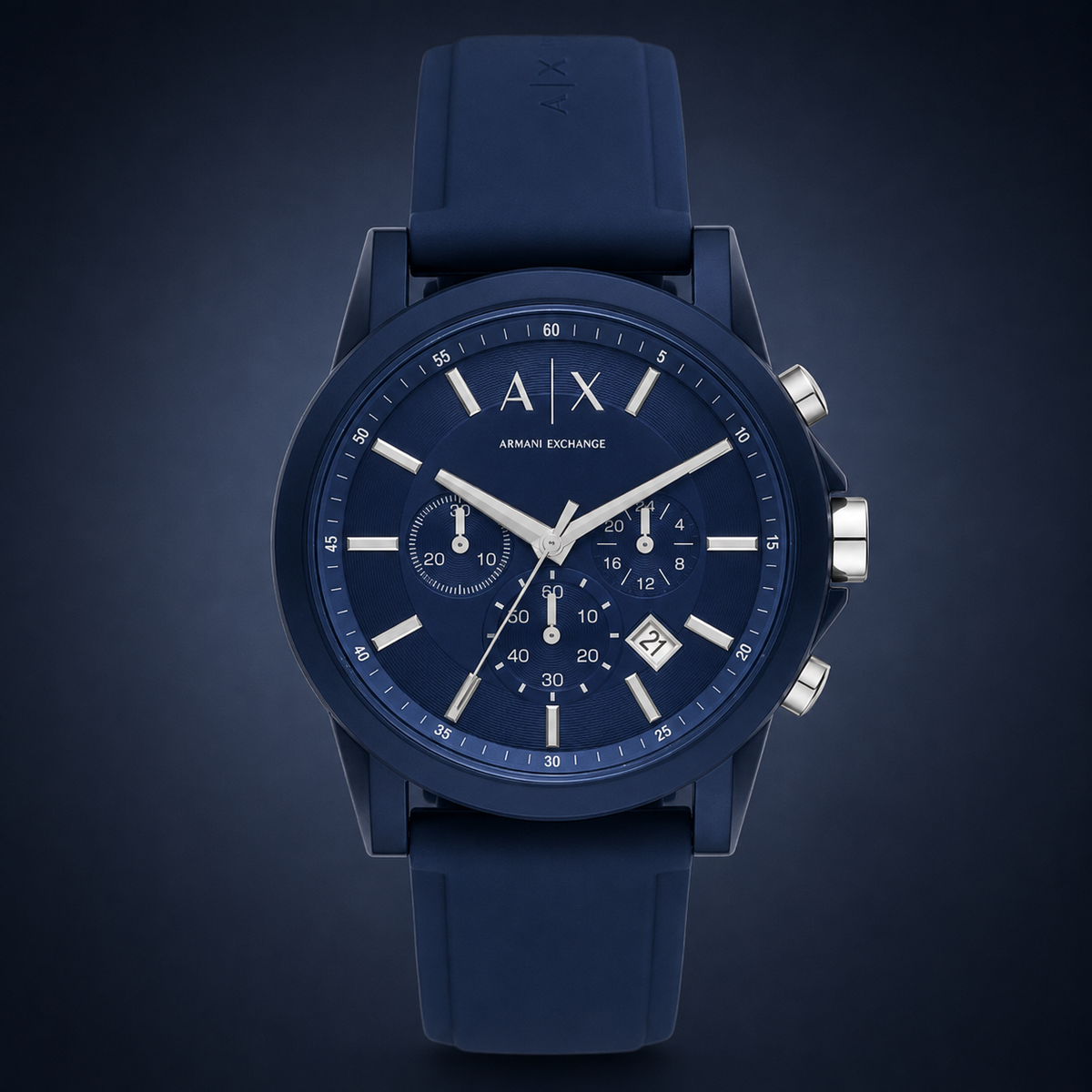 Armani Exchange AX1327 men's watch studio front view