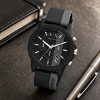 Armani Exchange AX1331 men's watch premium desk scene