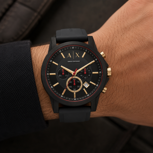 Armani Exchange AX1335 men's watch on inner wrist — featured image