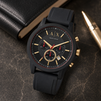 Armani Exchange AX1335 men's watch premium desk scene