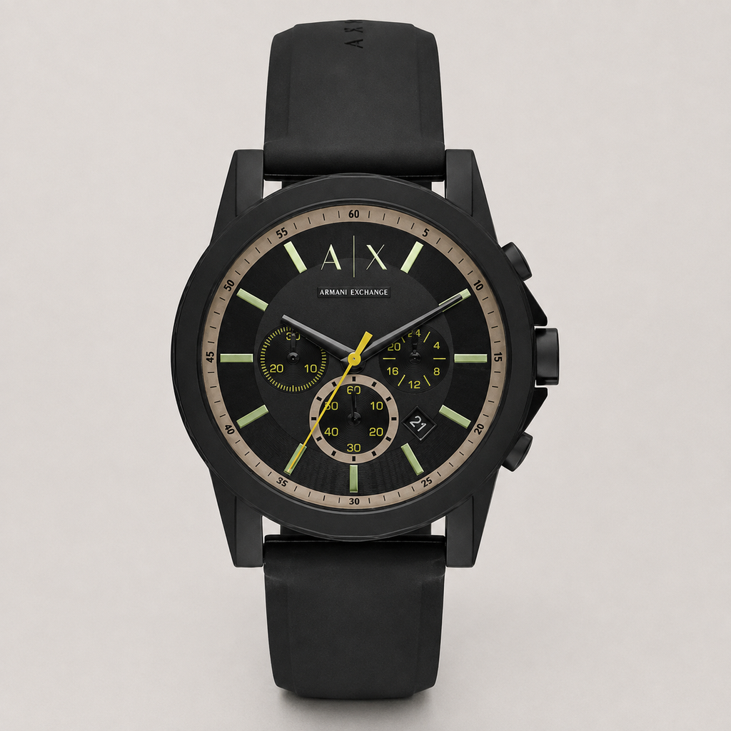 Armani Exchange AX1343 men's watch studio front view
