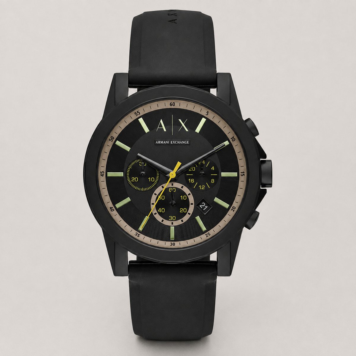 Armani Exchange AX1343 men's watch studio front view