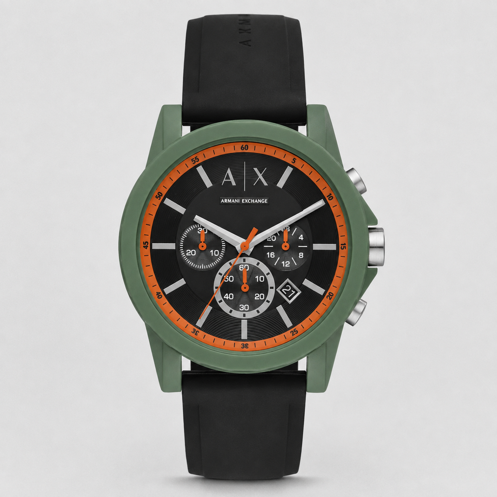 Armani Exchange AX1348 men's watch studio front view