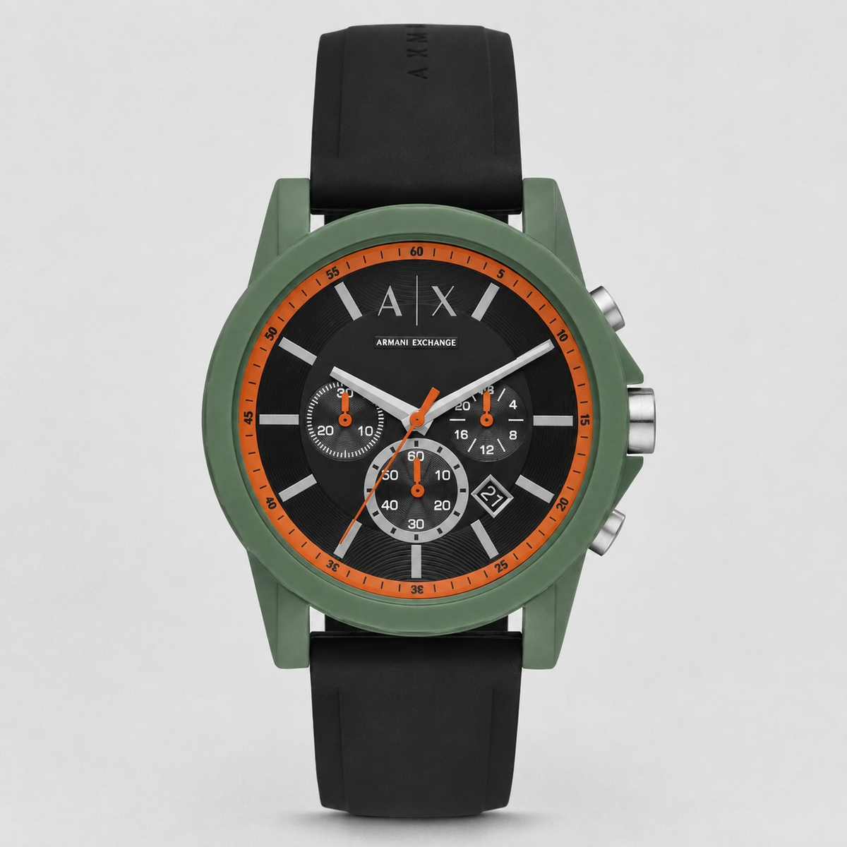 Armani Exchange AX1348 men's watch studio front view