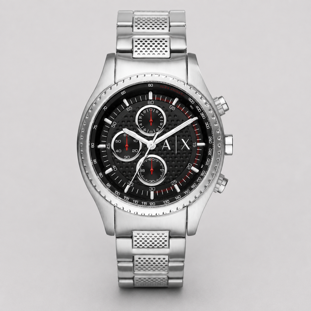 Armani Exchange AX1612 men's watch studio front view