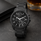 Armani Exchange AX1722 men's watch lifestyle desk scene