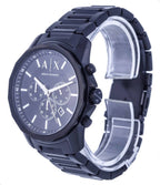 Armani Exchange Chronograph Stainless Steel Black Dial Quartz AX1722 Men's Watch