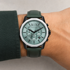 Armani Exchange AX1725 men's watch inner wrist, front view