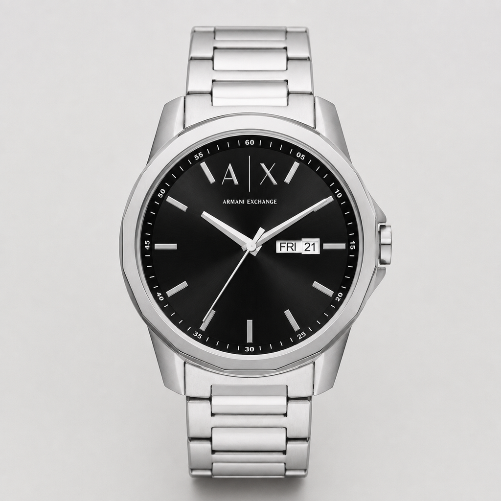 Armani Exchange AX1733 men's watch studio packshot