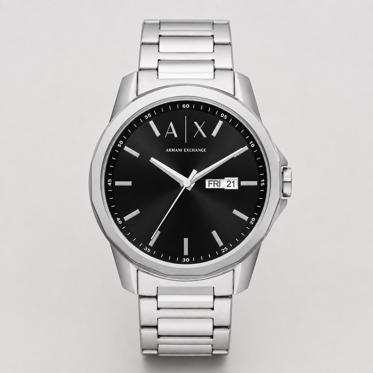 Armani Exchange AX1733 men's watch studio packshot