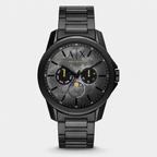 Armani Exchange AX1738 men's black multifunction watch packshot