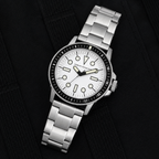 AX1853 men's dive-style watch editorial lifestyle view