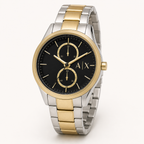 AX1865 men's two-tone chronograph studio product view