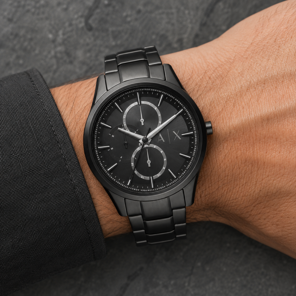 Armani Exchange AX1950 men's watch on wrist
