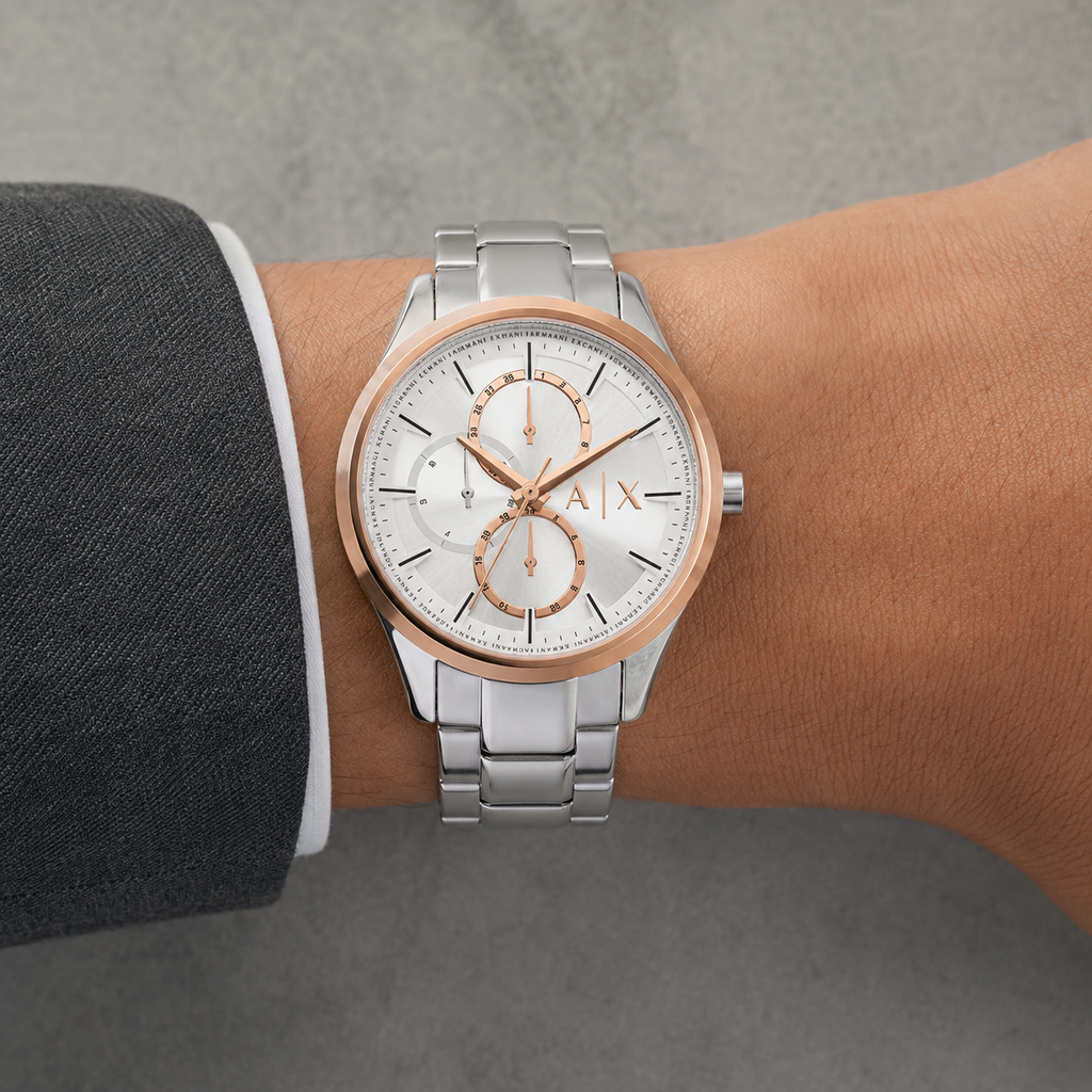 Armani Exchange AX1951 men's watch on wrist – featured view