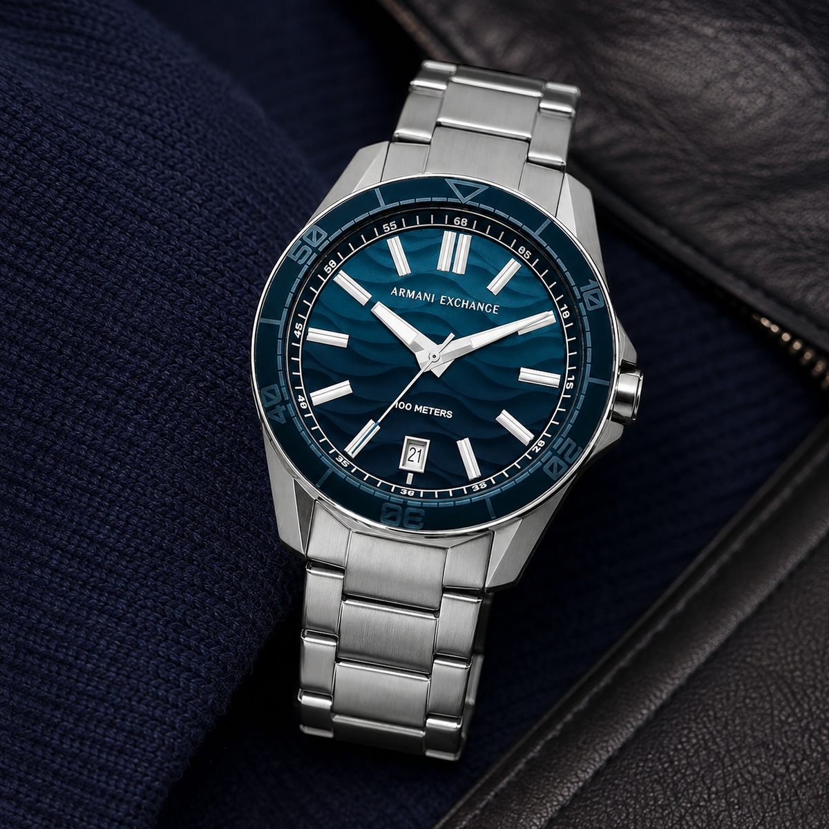 Armani Exchange AX1955 men's watch – luxury lifestyle view