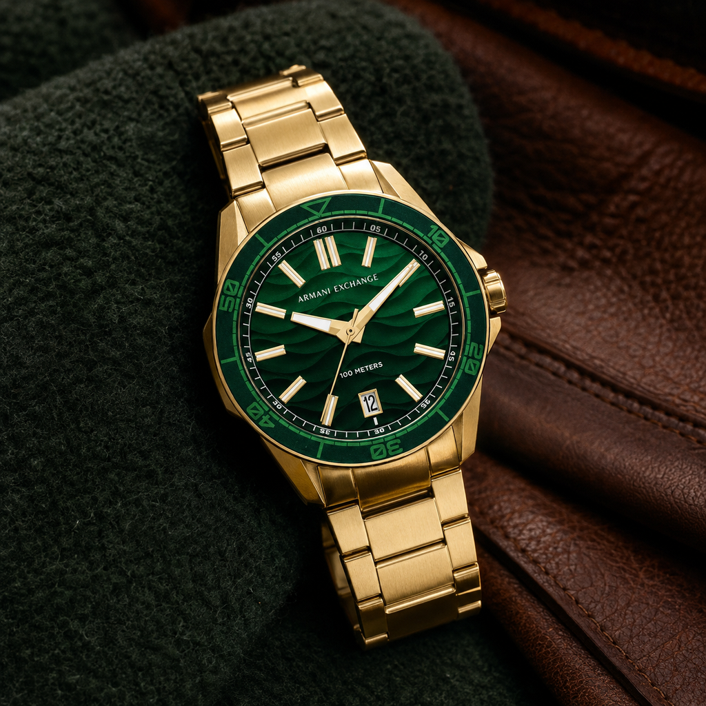 Armani Exchange AX1956 men's watch – luxury lifestyle view