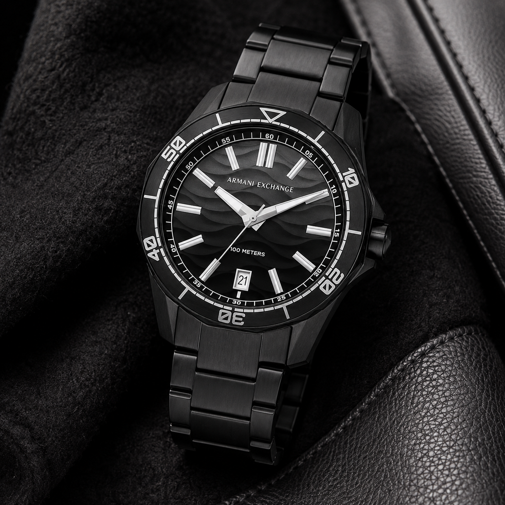 Armani Exchange AX2100 men's watch – luxury lifestyle view